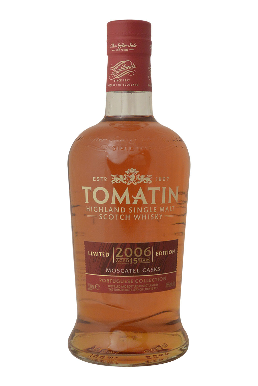 Tomatin 2006 Moscatel cask 15 Year Old