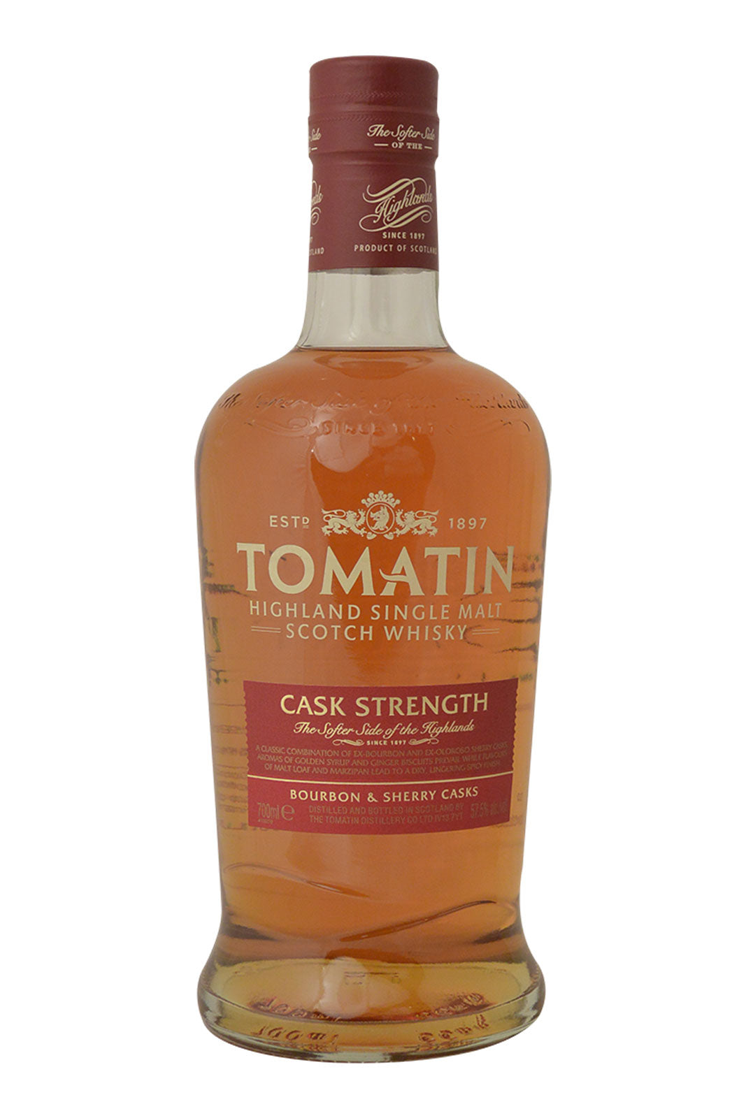 Tomatin Cask strength Bourbon & Sherry casks