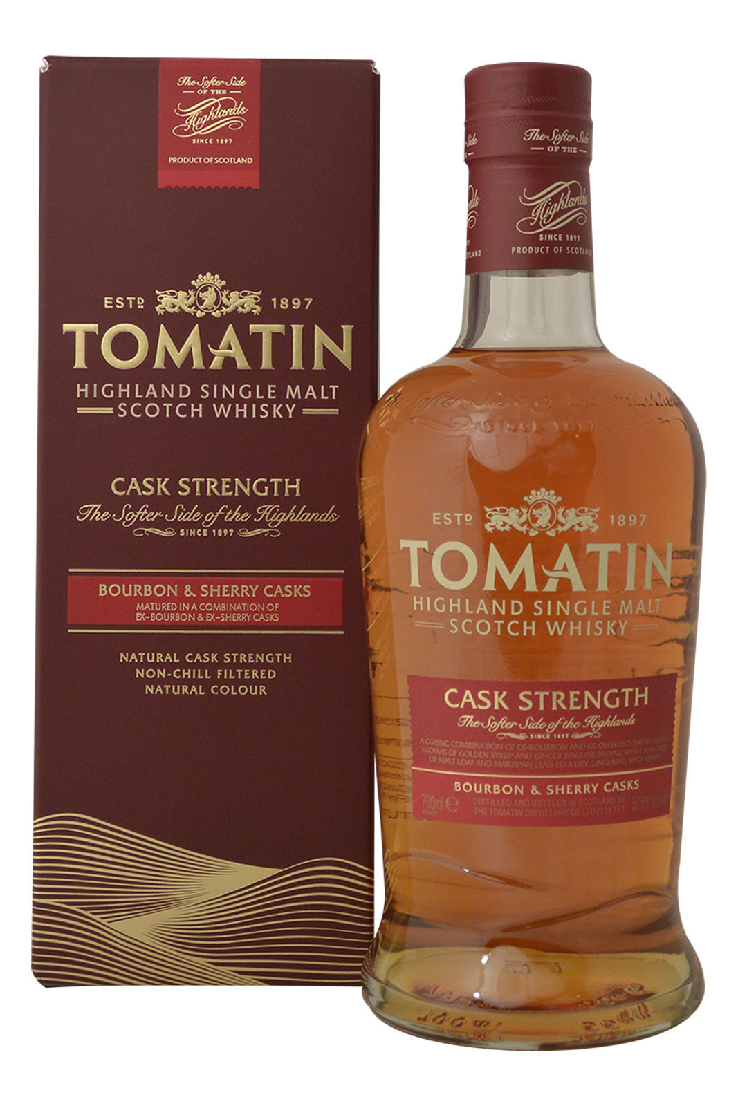 Tomatin Cask strength Bourbon & Sherry casks