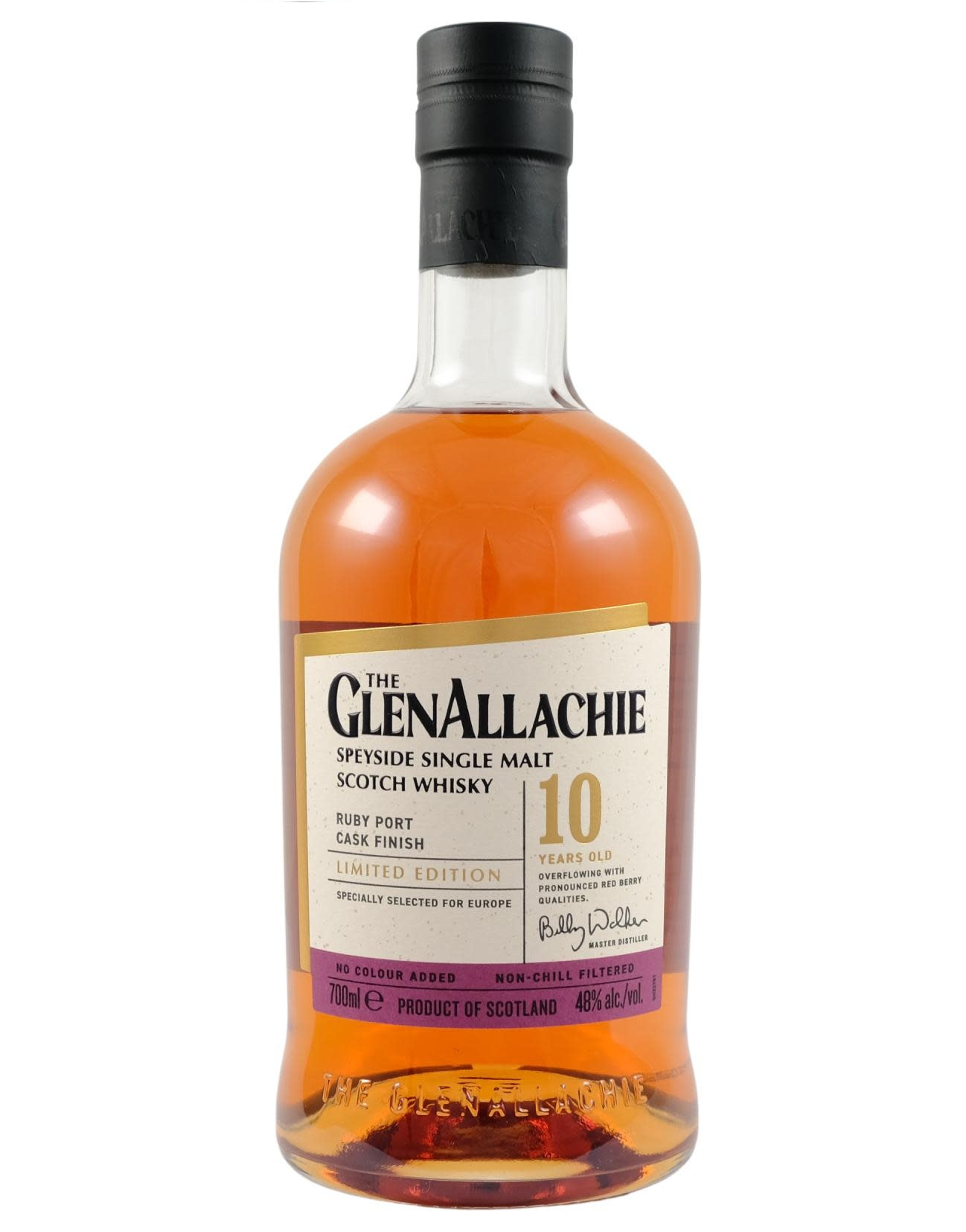 Glenallachie 10 Year Old Ruby Port Cask Finish