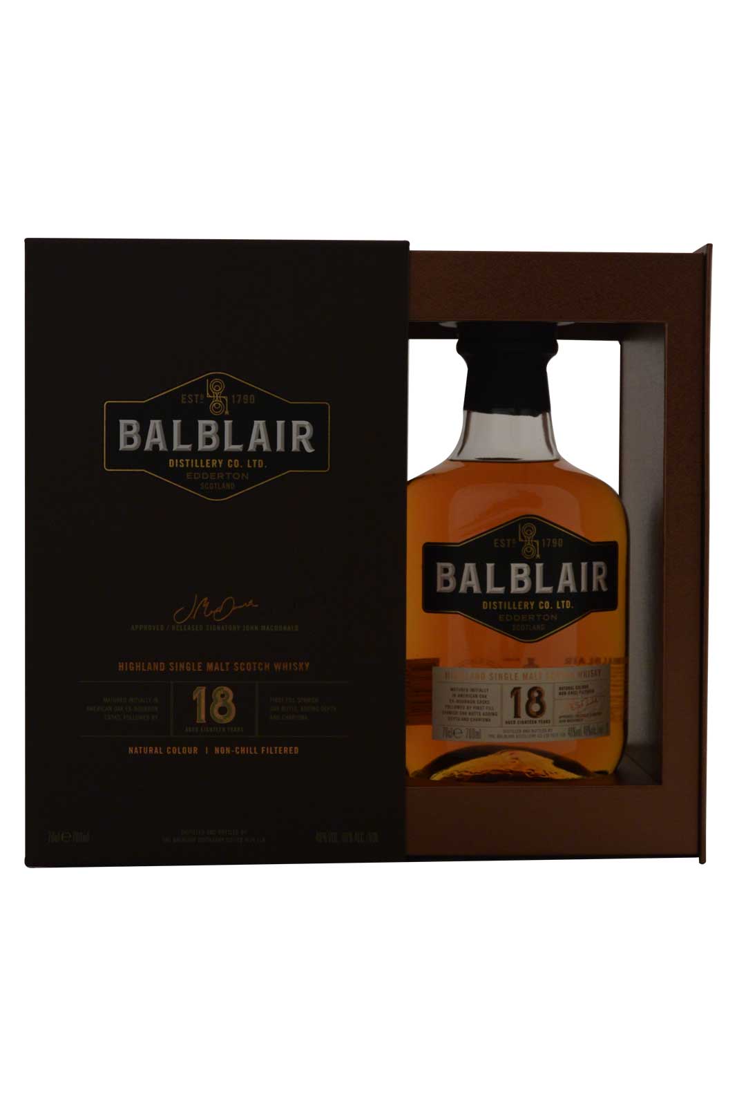 Balblair 18 Year Old