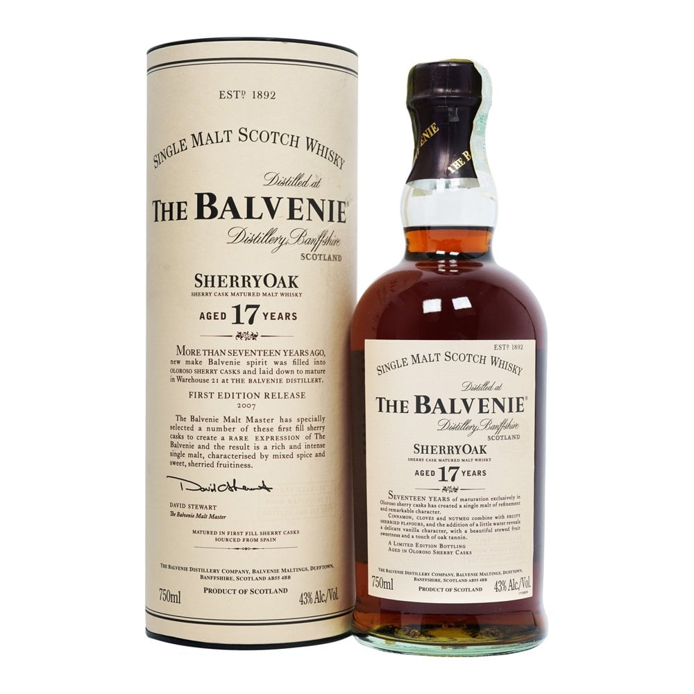 Balvenie 17 Year Old Sherry Oak