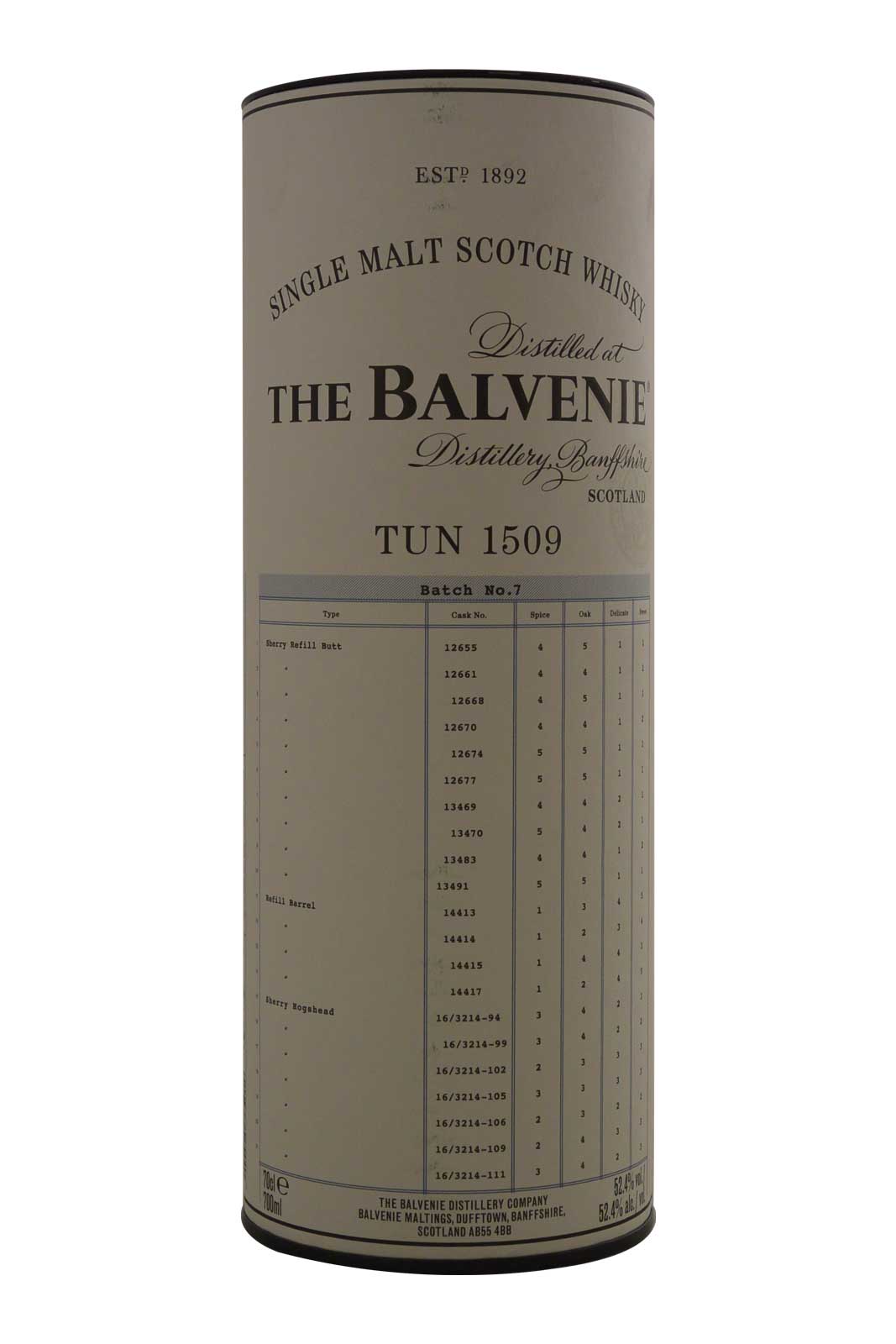 Balvenie Tun 1509 Lot n° 7