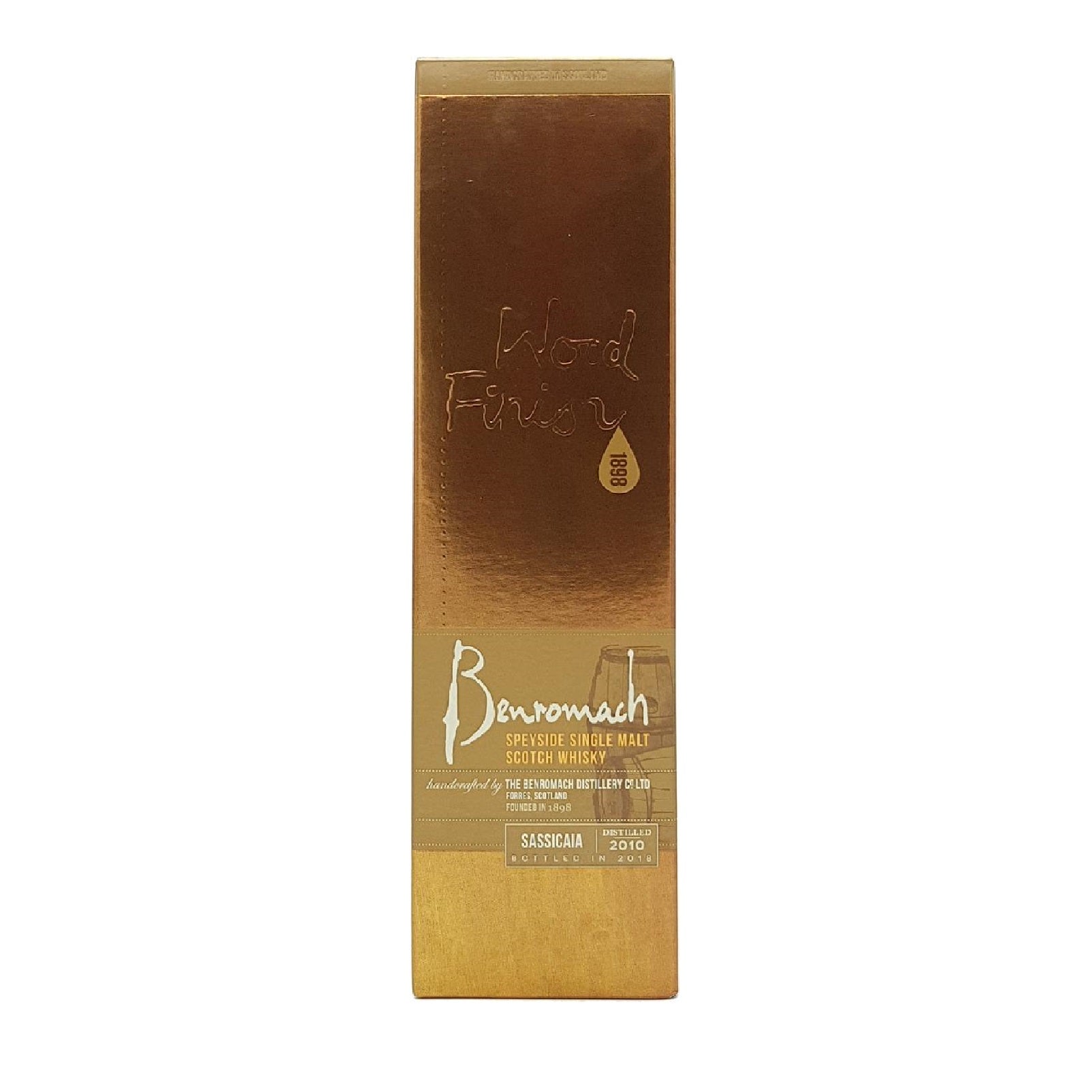 Benromach  Wood Finish Sassicaia 2010