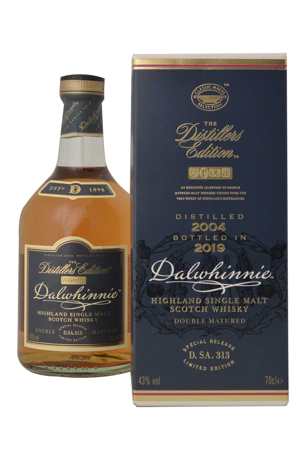 Dalwhinnie Distillers Edition Gold Distilled 2004 Bottled 2019