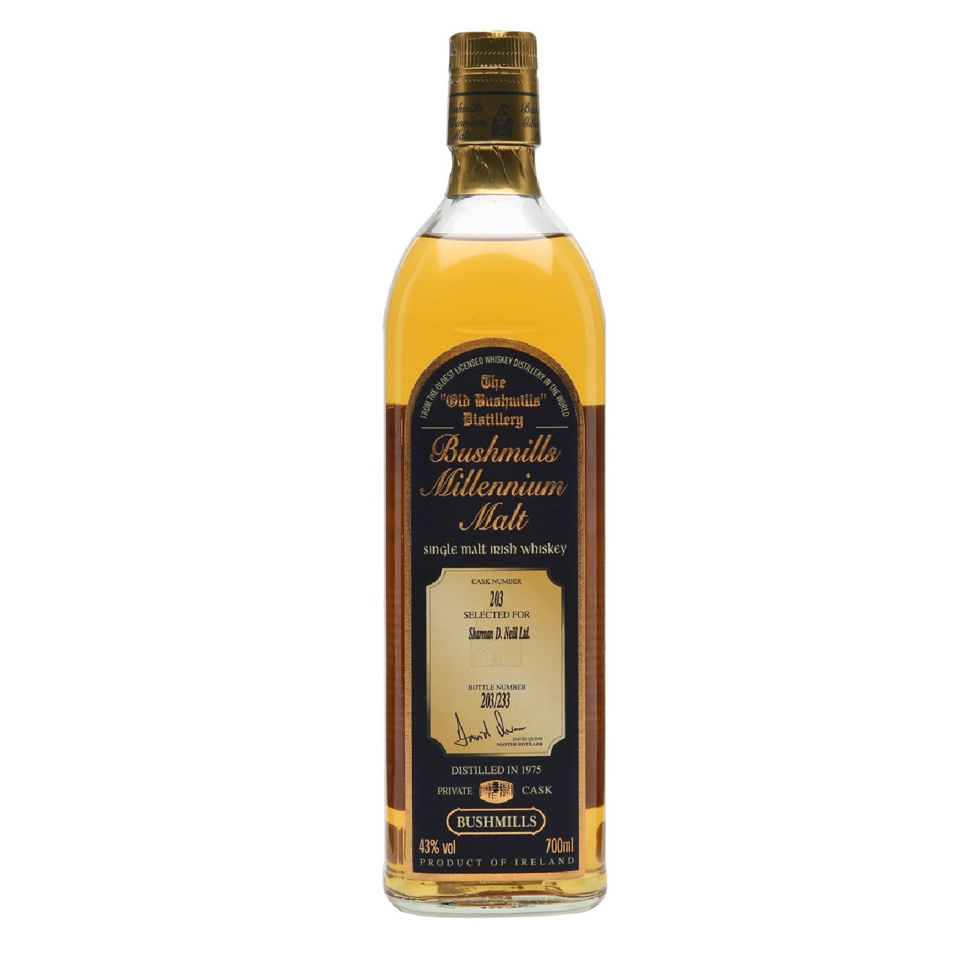 Bushmills Millennium 1975 Single Cask