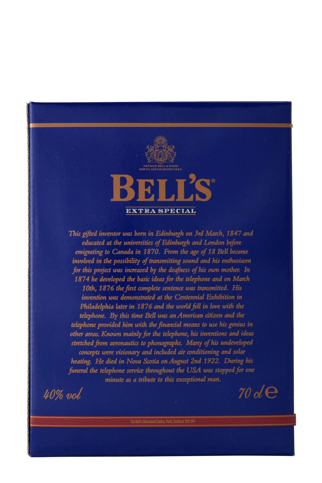 Bell's Christmas Decanter 2001