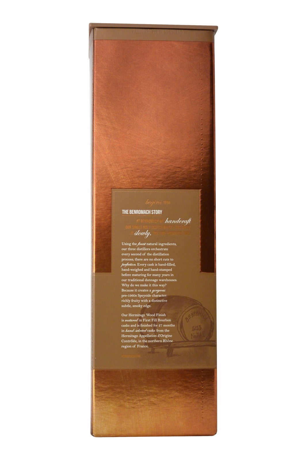 Benromach Hermitage Wood Finish