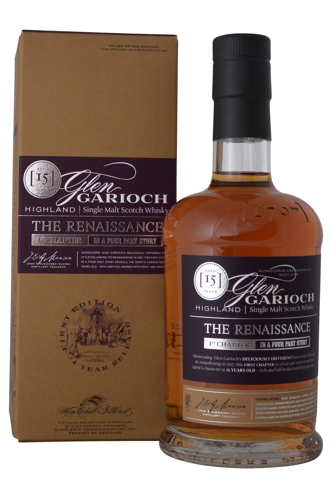 Glen Garioch 15 Year Old The Renaissance 1st Chapter