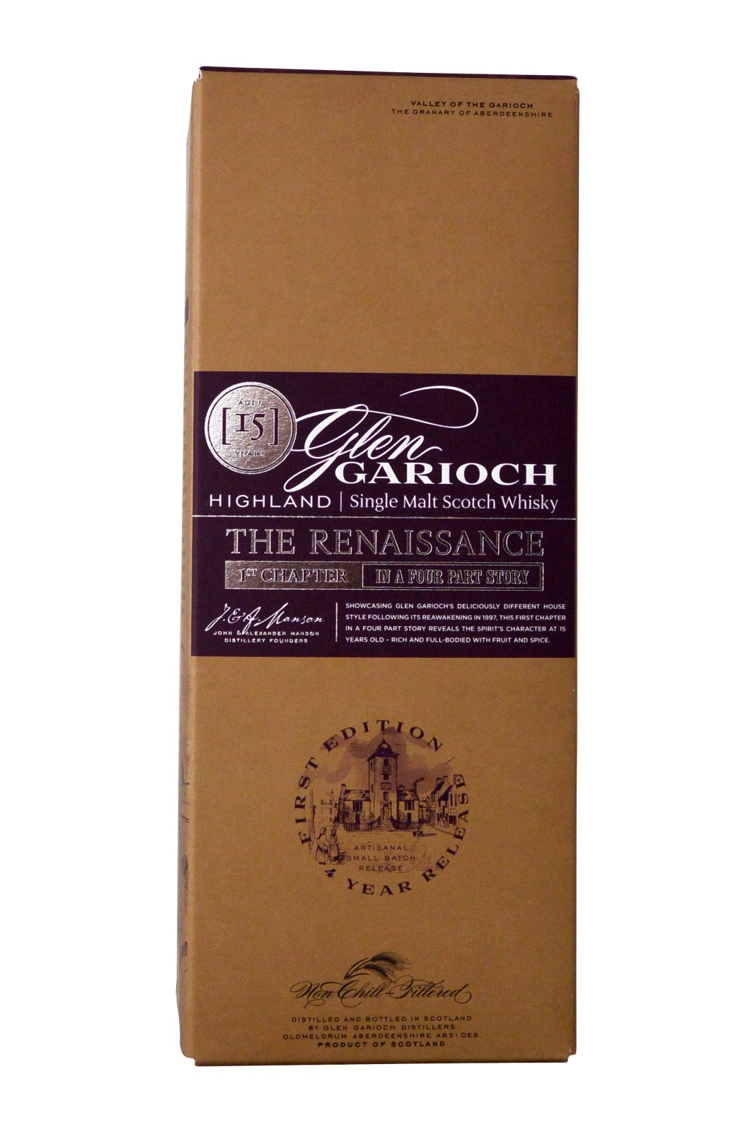 Glen Garioch 15 Year Old The Renaissance 1st Chapter