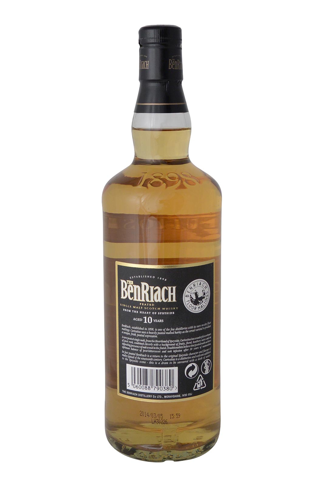 Benriach Curiositas 10 ans
