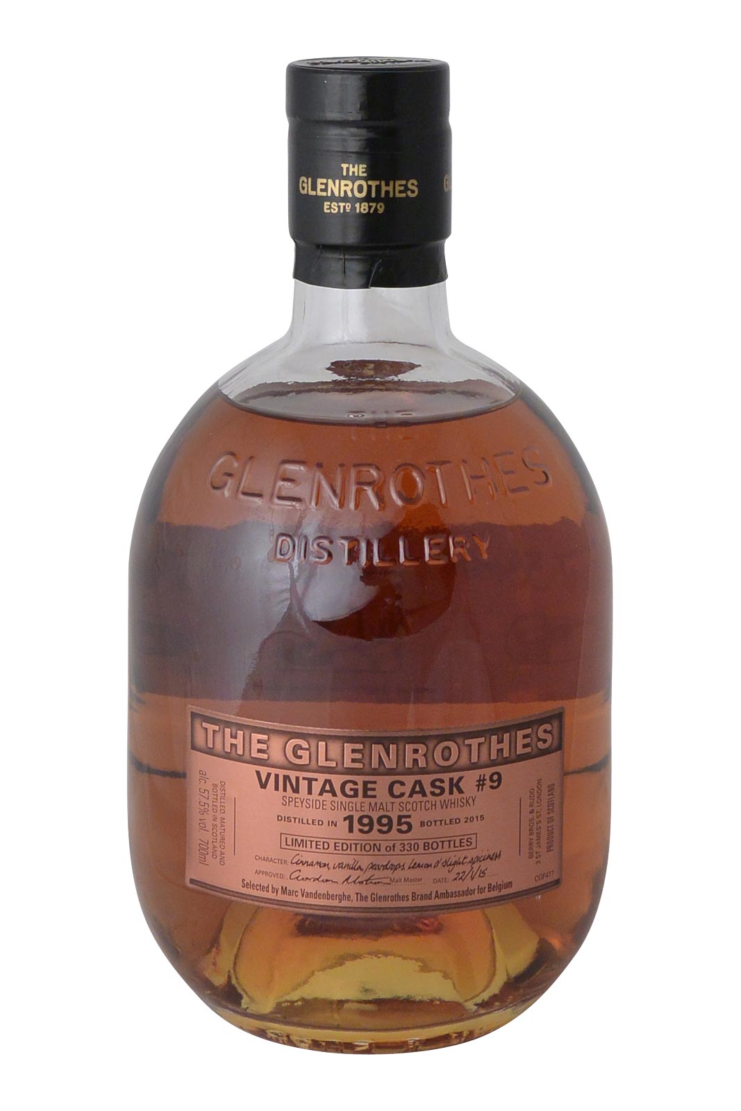 Glenrothes 1995 - Private cask n°9