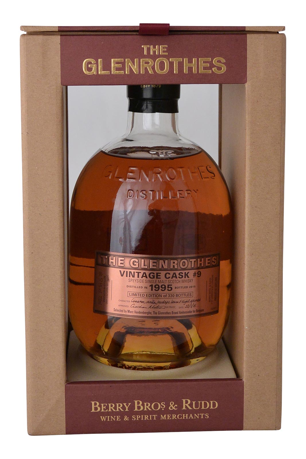 Glenrothes 1995 - Private cask n°9