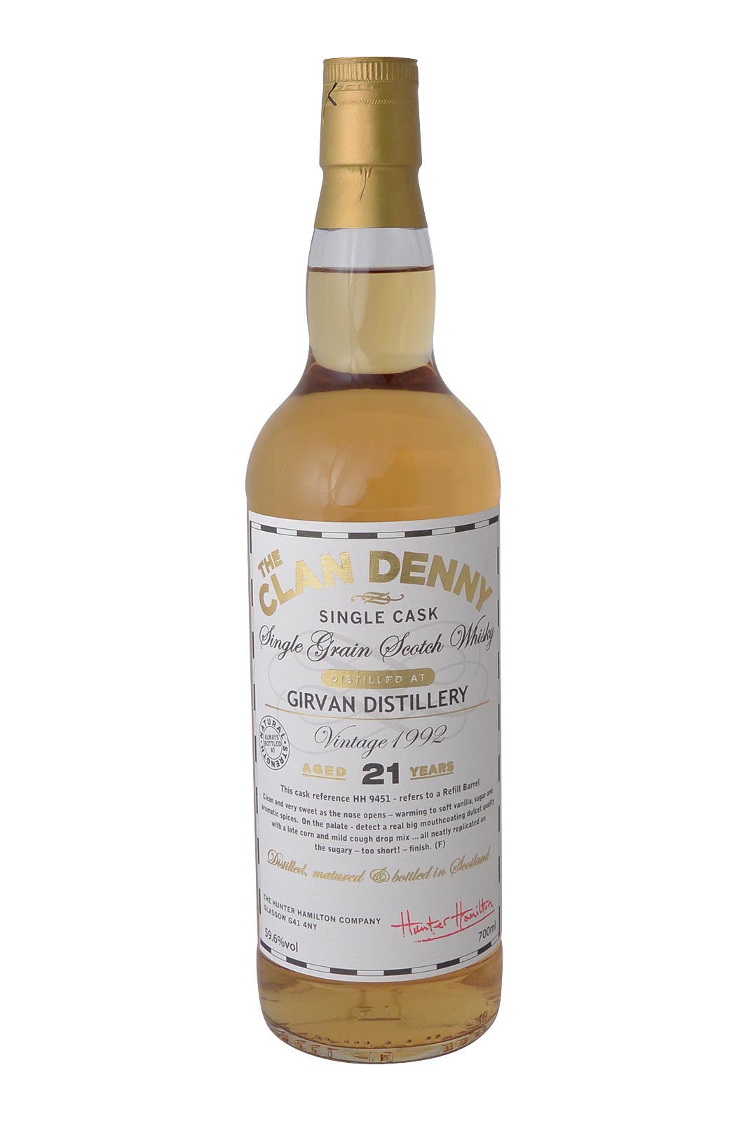 Clan Denny Girvan Distillery 21 Year Old