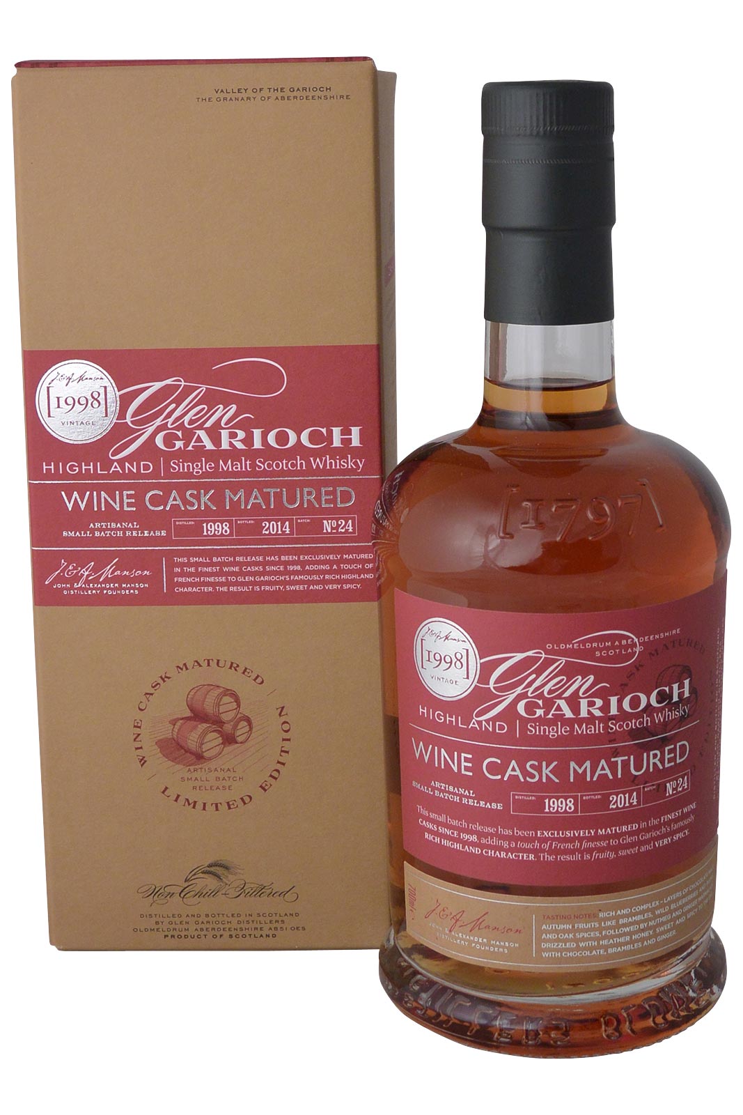 Glen Garioch Wine Cask Matured 1998/2014