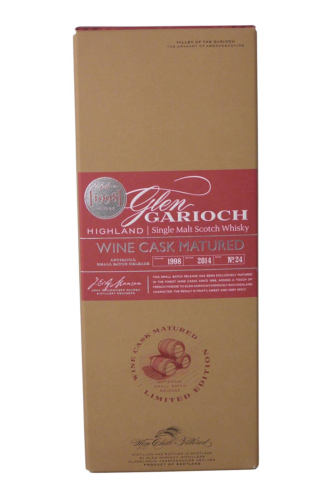 Glen Garioch Wine Cask Matured 1998/2014
