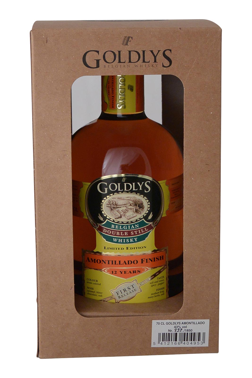 Goldlys Amontillado Finish 12 ans
