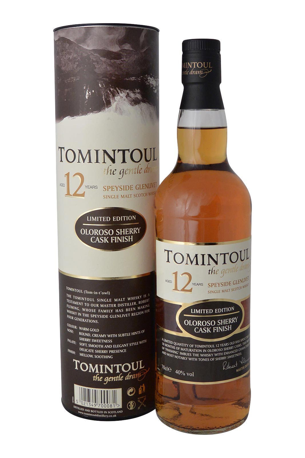 Tomintoul 12 Year Old Oloroso Sherry Cask