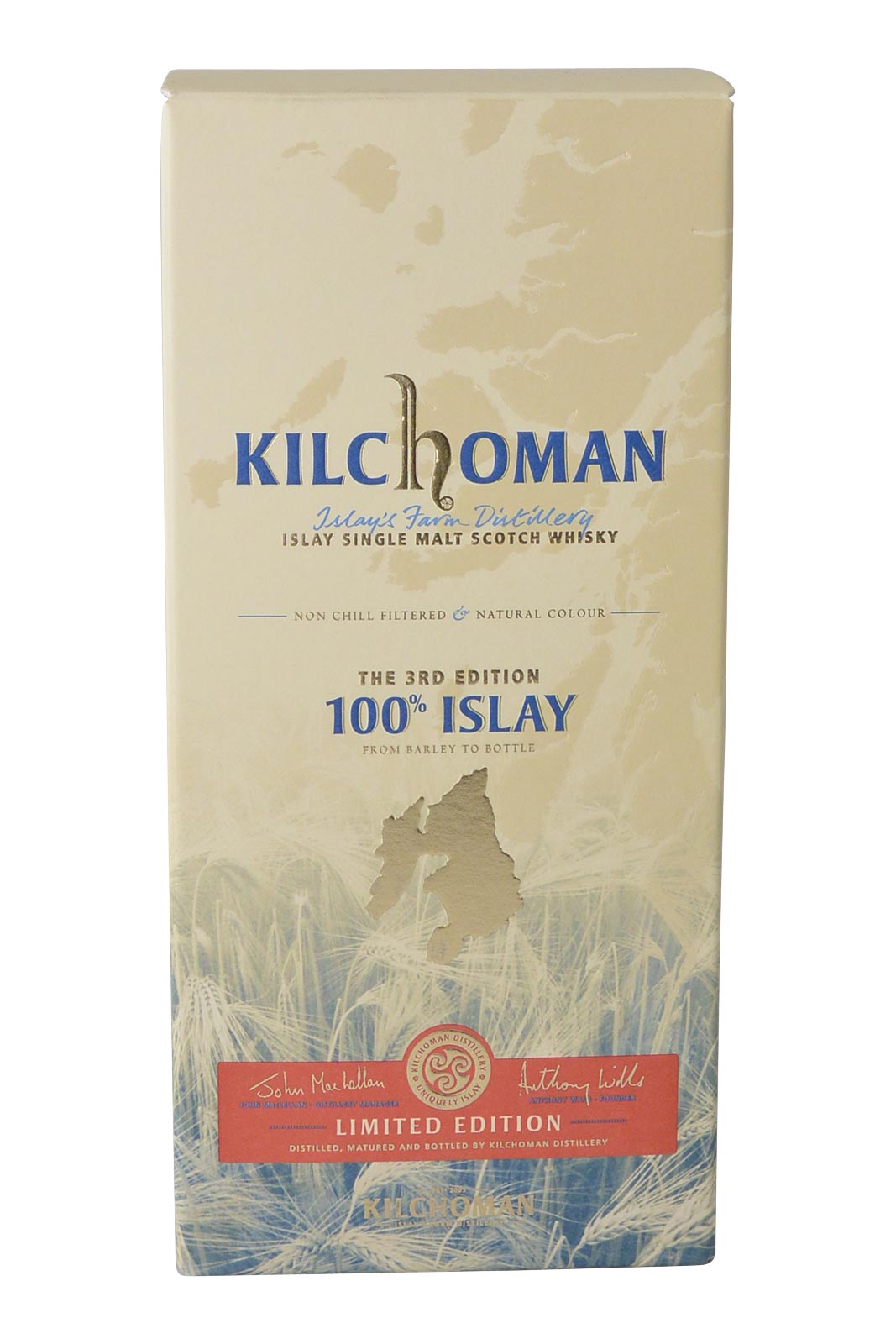 Kilchoman 100% Islay 3e édition