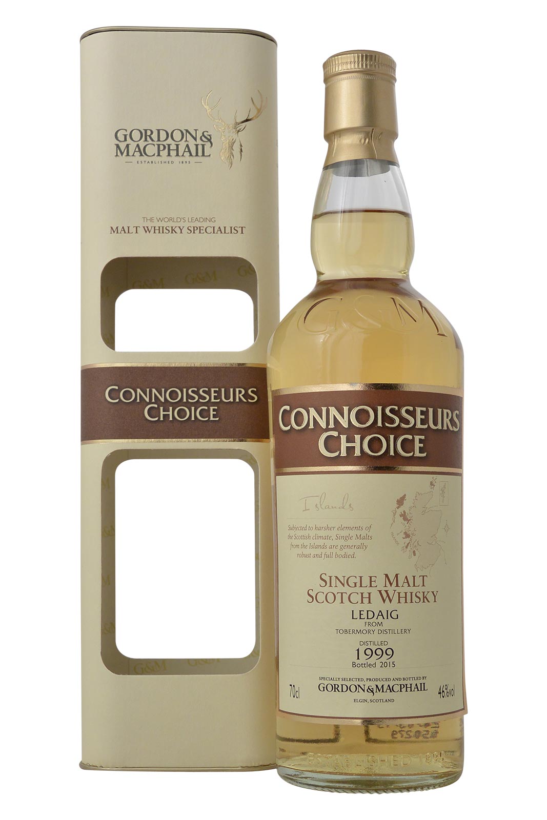 Ledaig 1999 Connoisseurs Choice Gordon & MacPhail