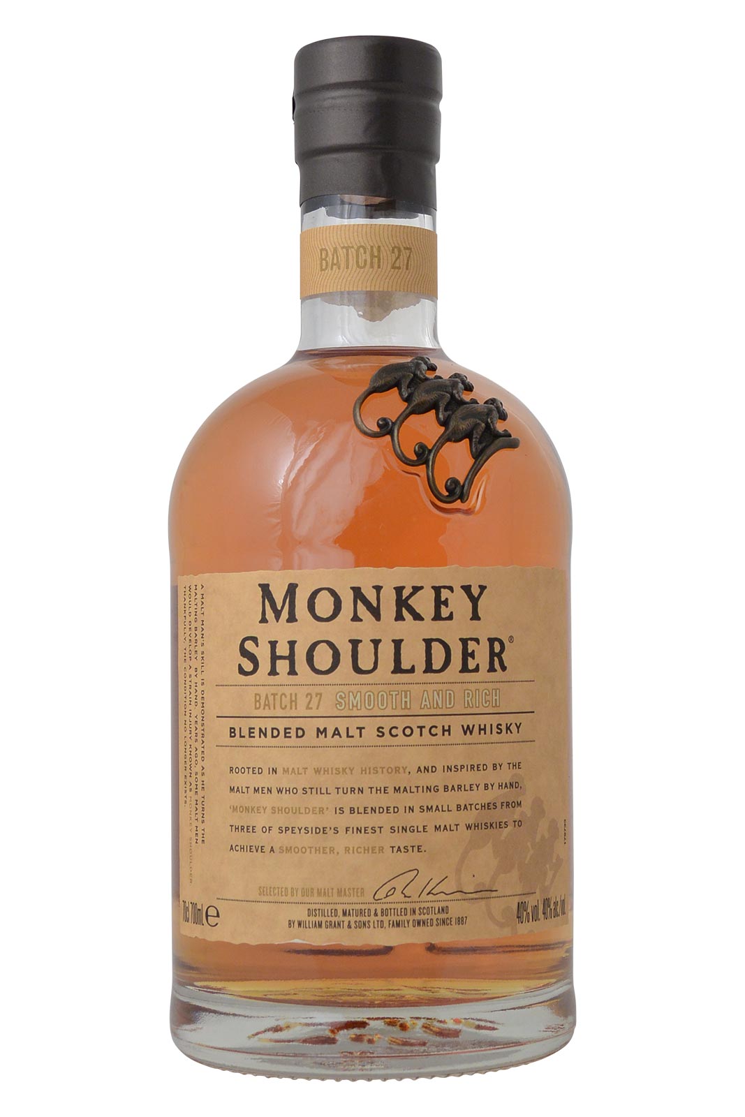 Monkey Shoulder Blended Malt Scotch Whisky