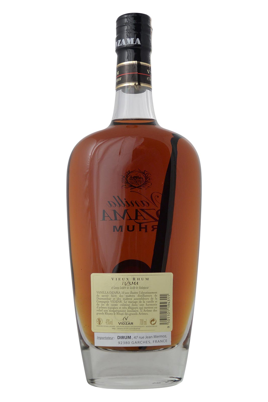 Vanilla Dzama Rhum 10 Year Old