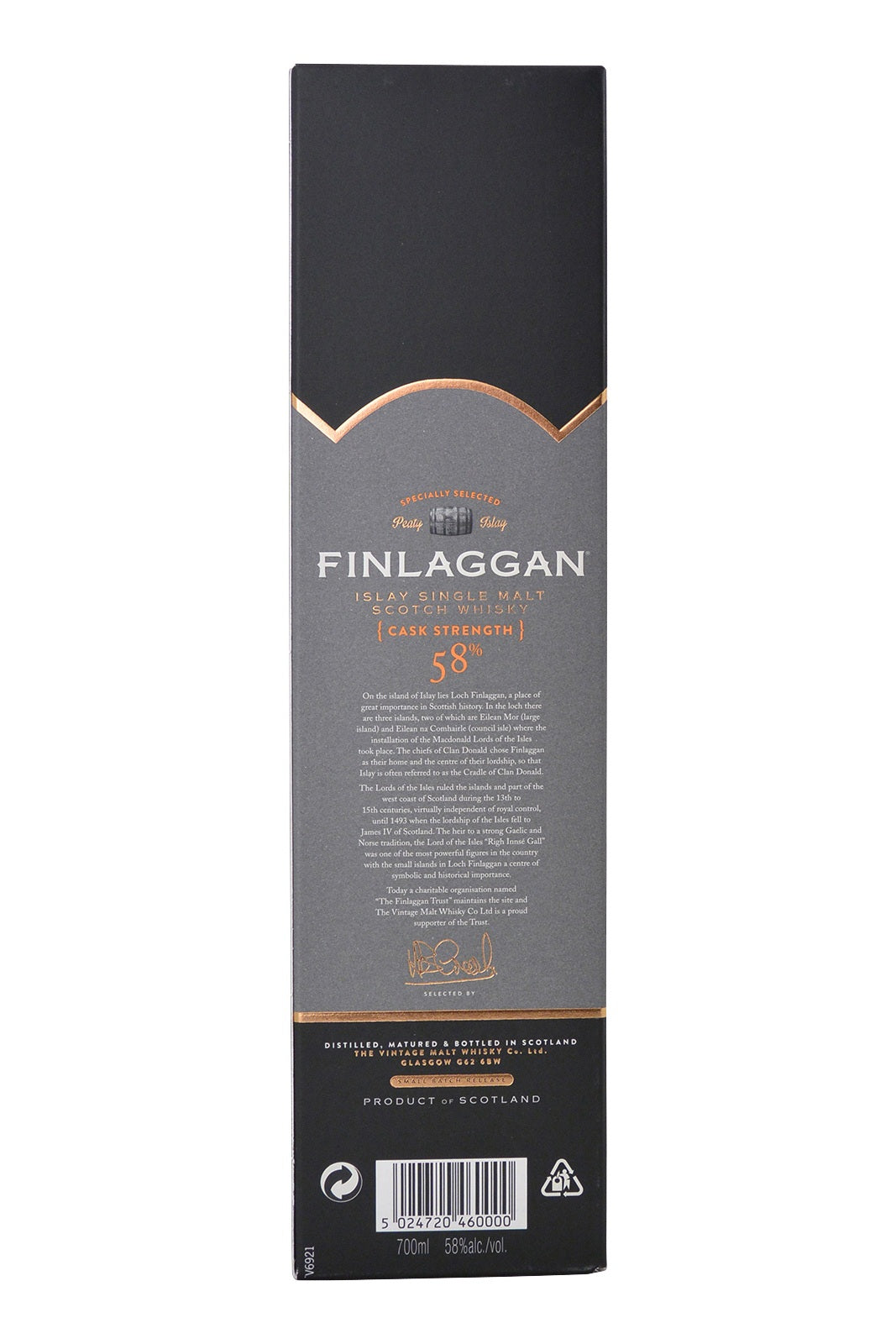 Finlaggan Cask Strength 58