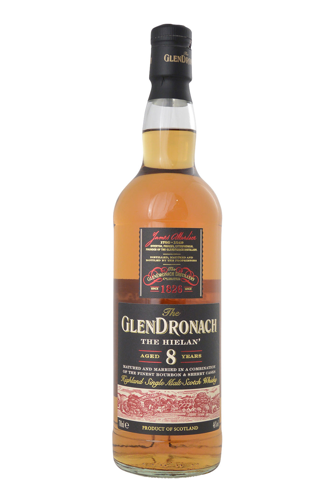 Glendronach 8 Year Old The Hielan