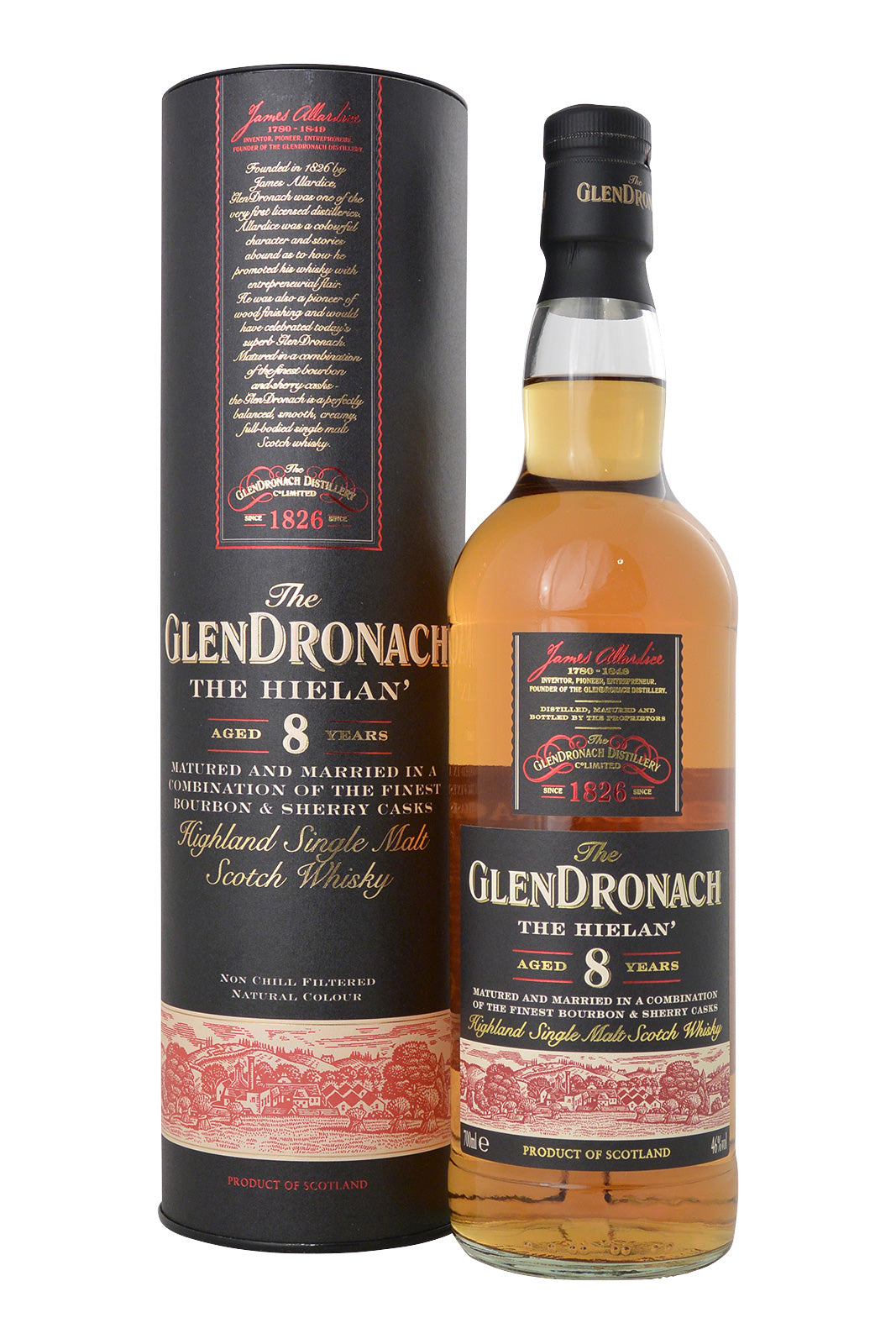 Glendronach 8 Year Old The Hielan