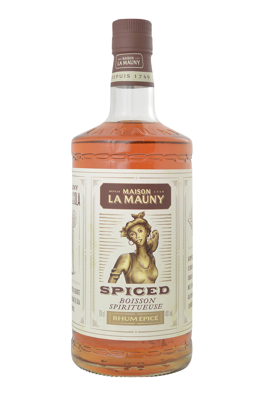 Maison La Mauny Spiced Boisson Spiriteuse Rhum Epicé