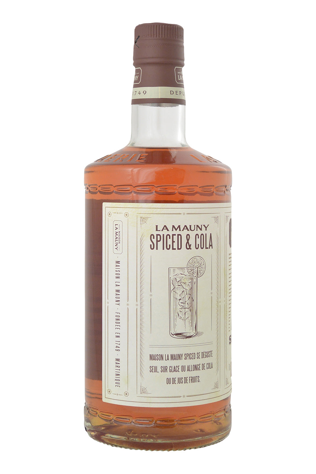 Maison La Mauny Spiced Boisson Spiriteuse Rhum Epicé