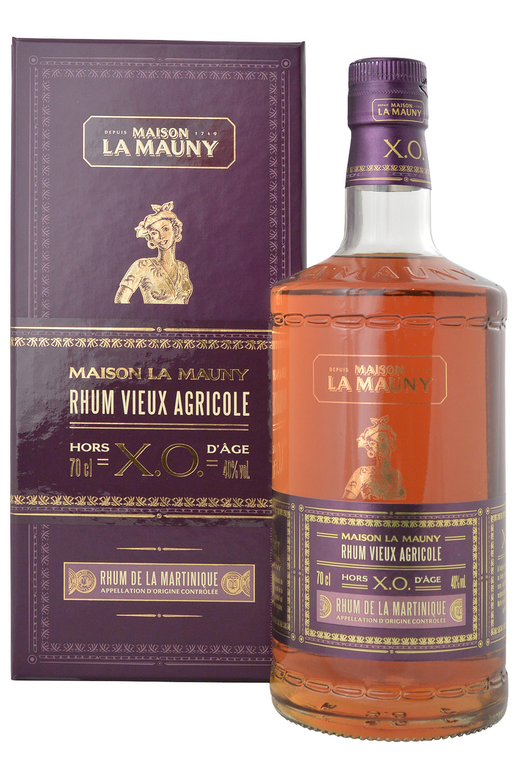 Maison La Mauny Rhum Vieux Agricole X.O. Hors d ' Age