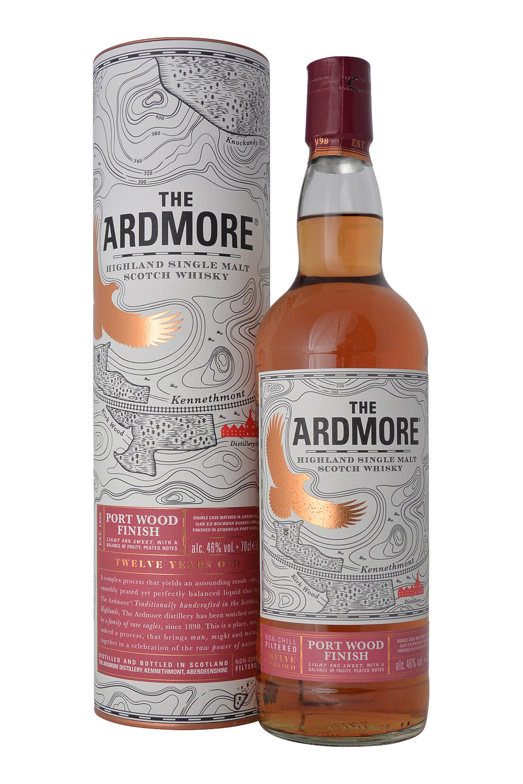 The Ardmore Port Wood Finish 12 Year Old