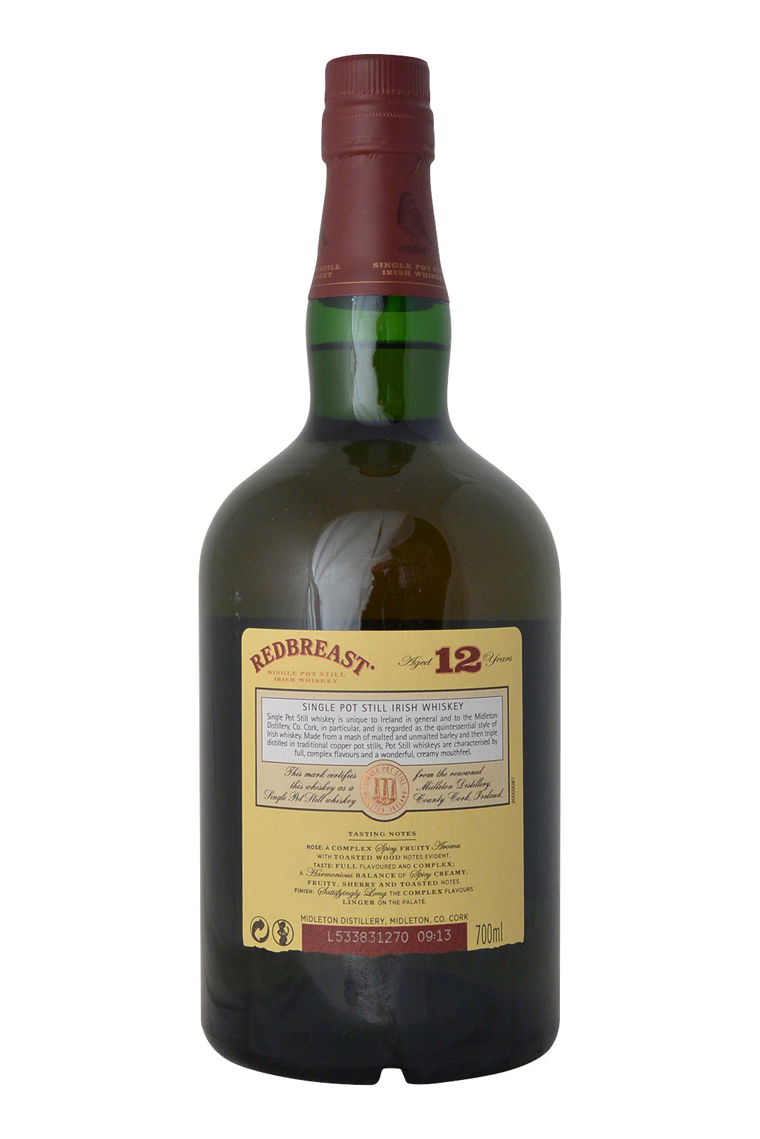 Redbreast 12 Year Old Single Pot Still
