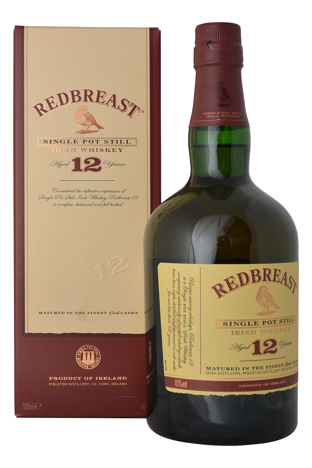 Redbreast 12 Year Old Single Pot Still