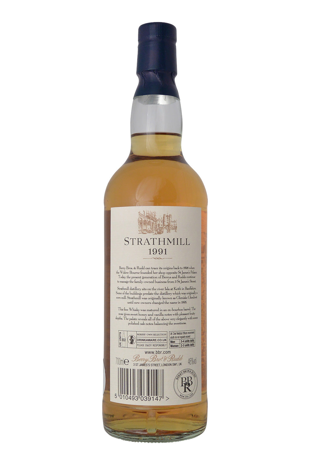 Strathmill 1991 Cask Ref. 2447 Berry's