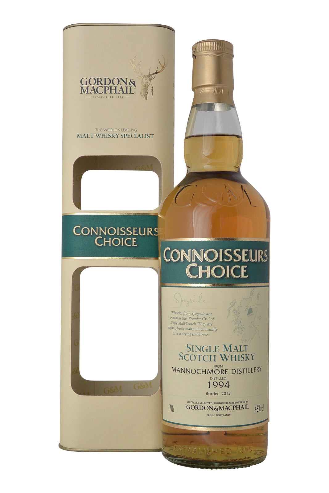 Mannochmore 1994 Connoisseurs Choice Gorden & MacPhail
