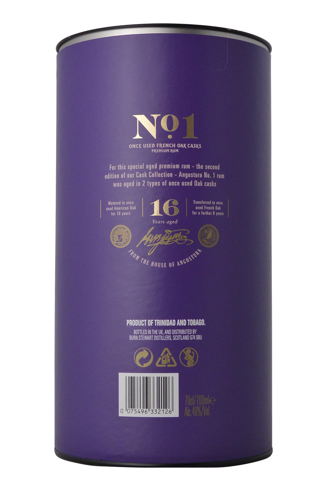 Angostura Rhum N°1 Cask Collection - Edition Limitée 2015