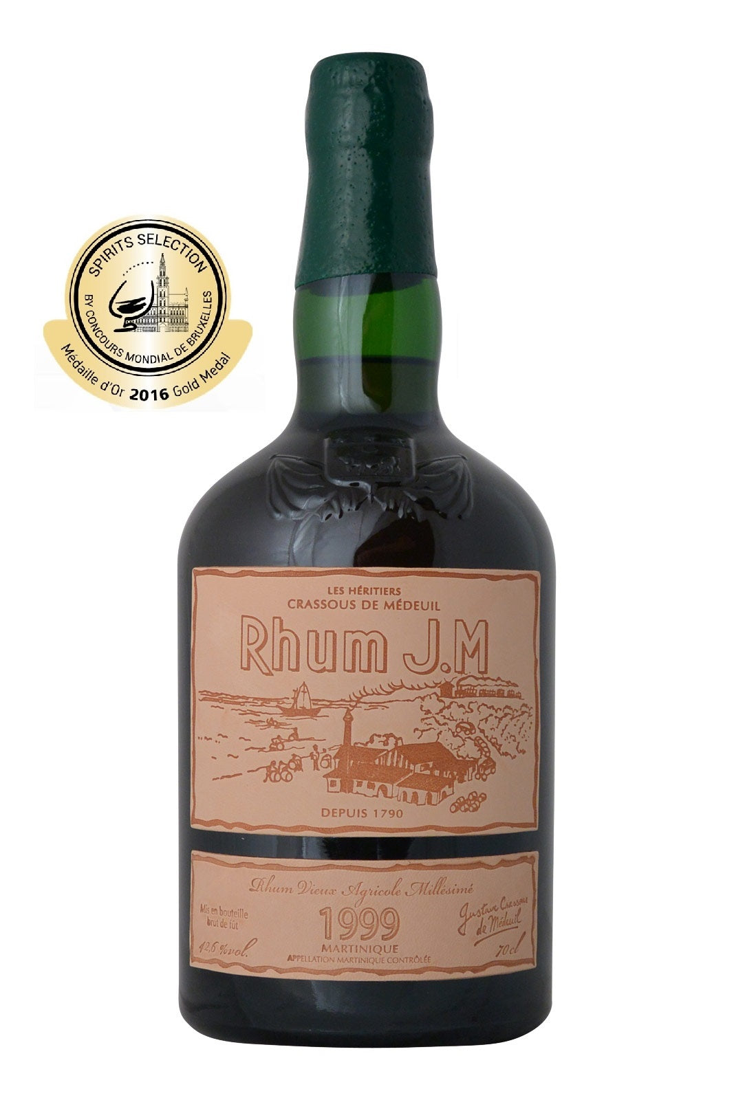 J.M. Rhum Agricole Tres Vieux Millesime 1999 15 Year Old