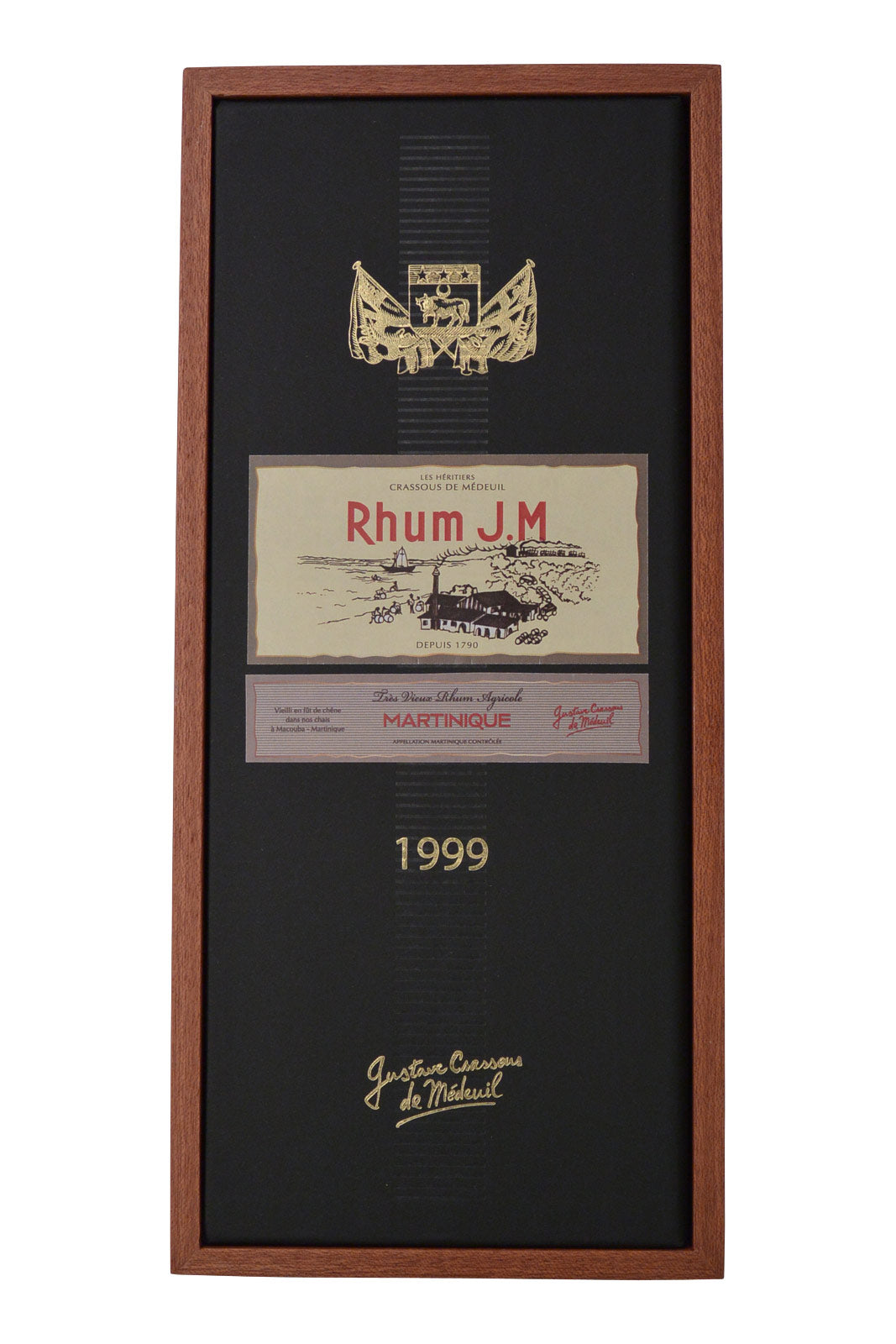 JM Rhum Agricole Très Vieux Millésime - 1999 - 15 Ans