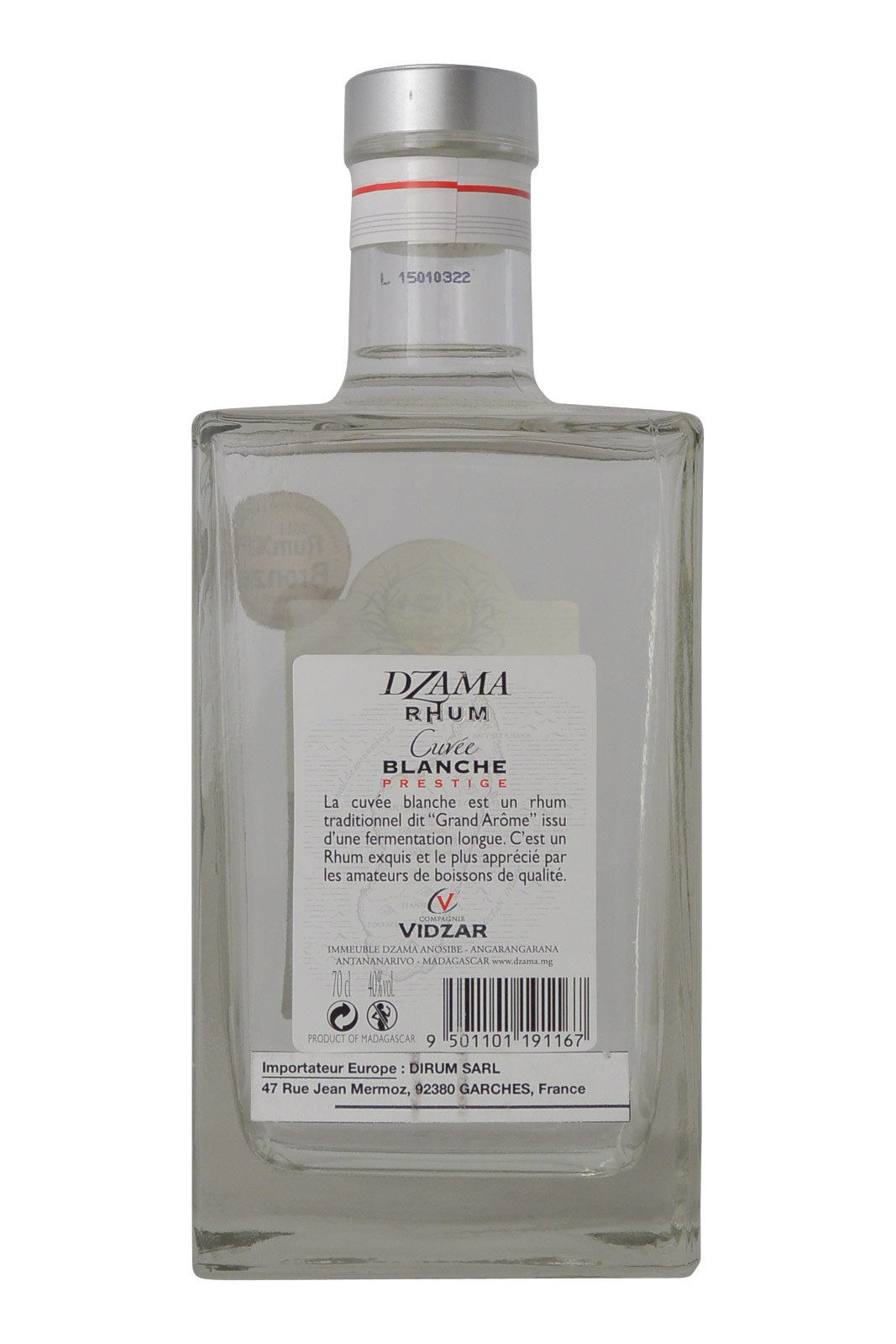 Dzama Rum Blanc