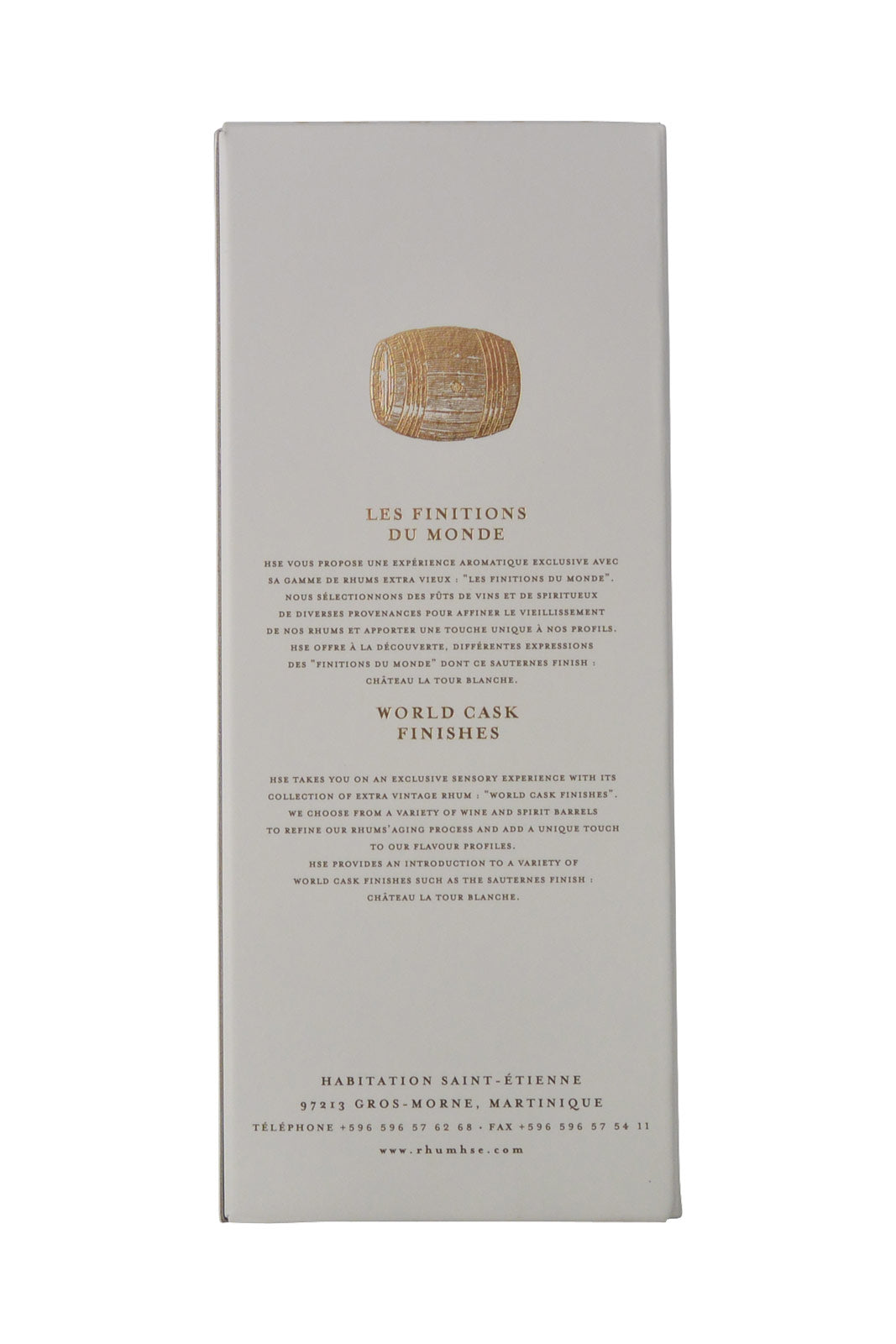 HSE Habitation St Etienne Sauternes Finish