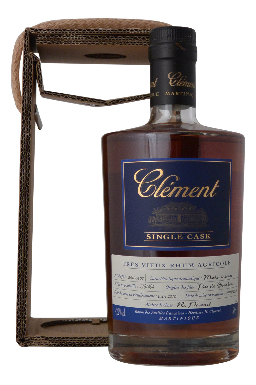 Clement Single Cask Rum 42.2% juin 2010 Moka Intense