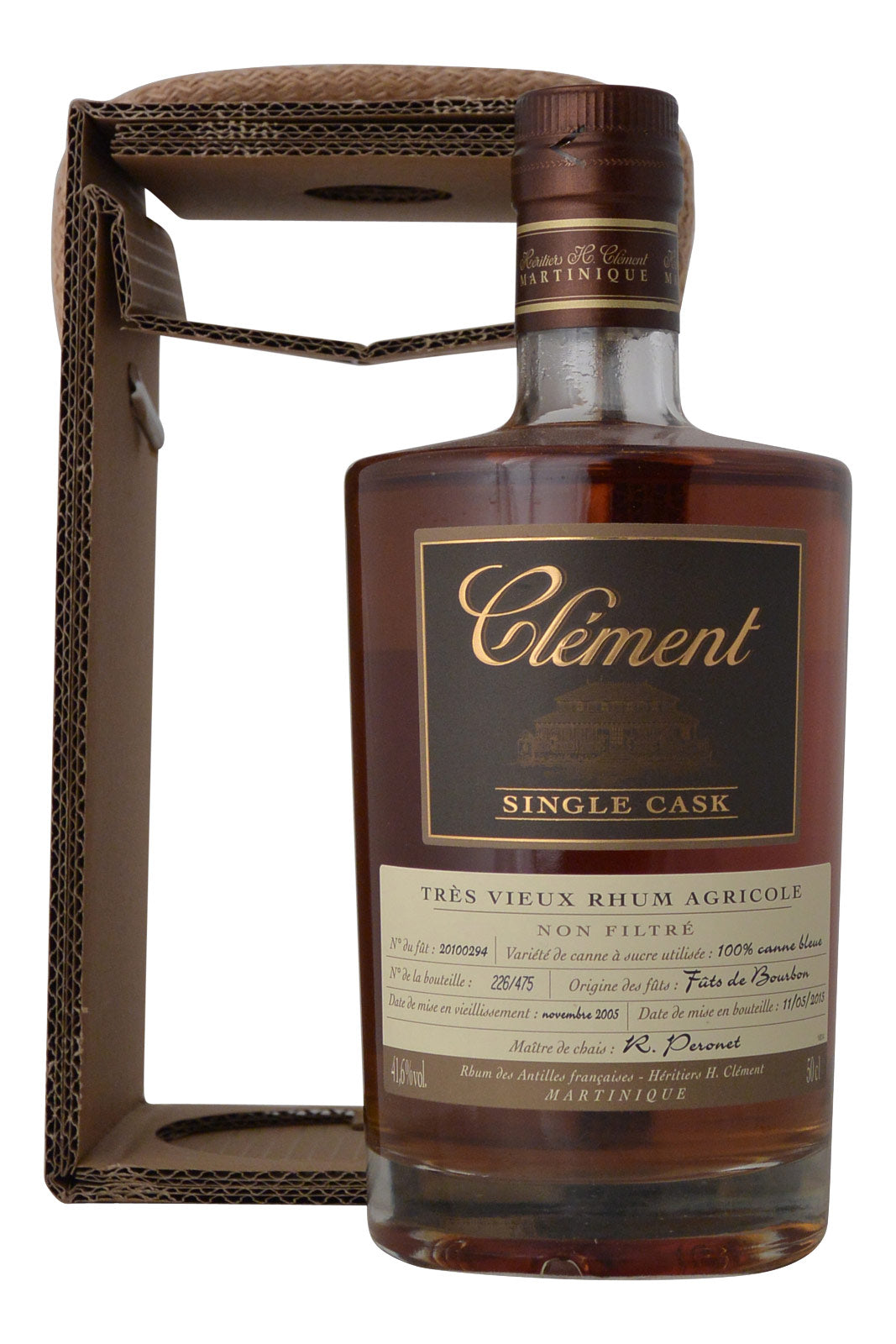 Clement Single Cask Rum 41.6% novembre 2005