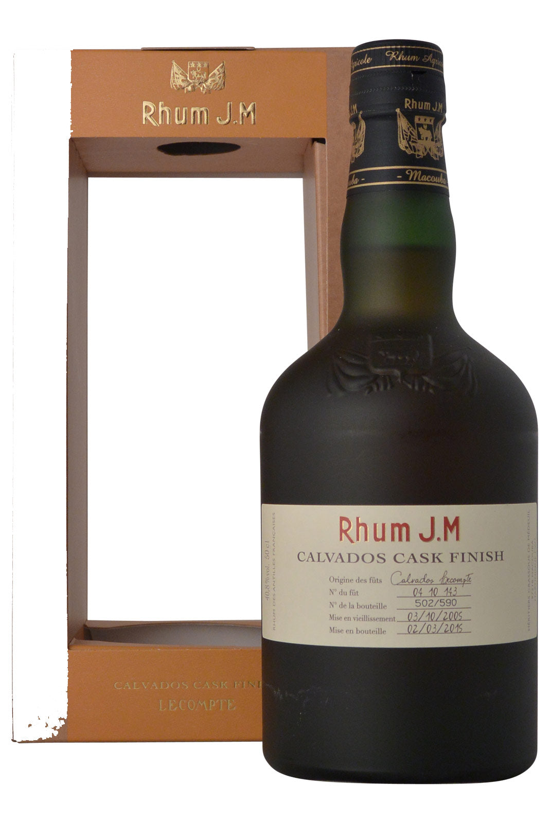 J.M. Rhum Agricole Calvados Lecompte Finish