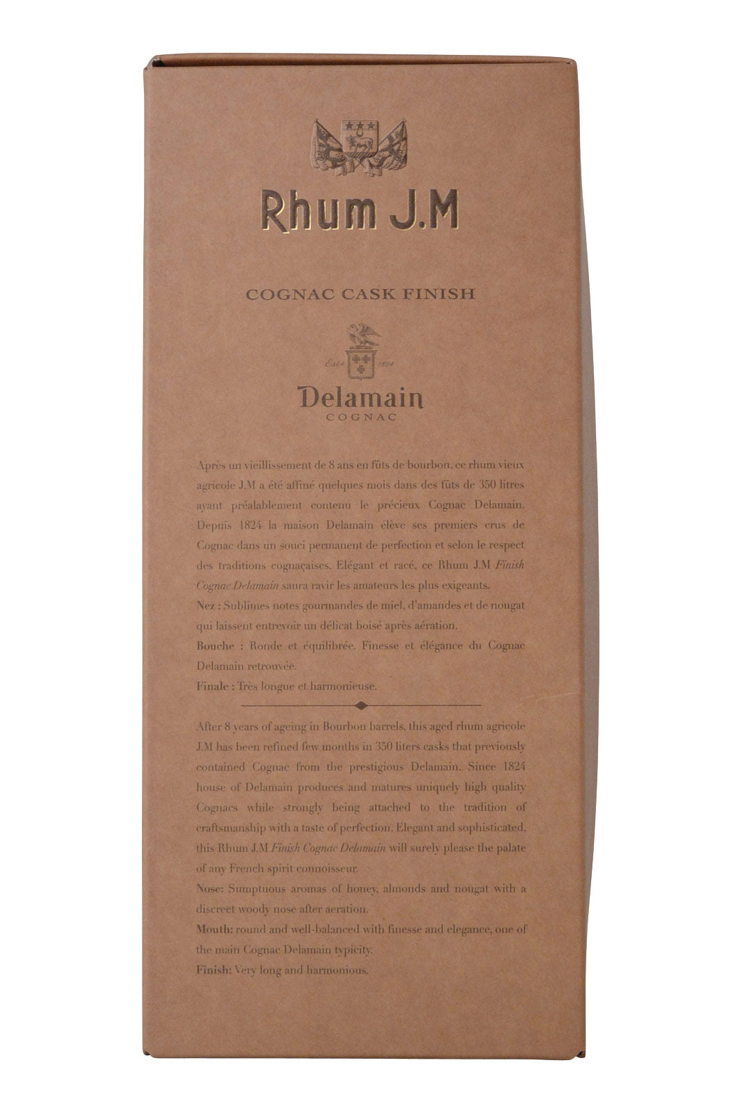 JM Rhum Agricole Cognac Delamain