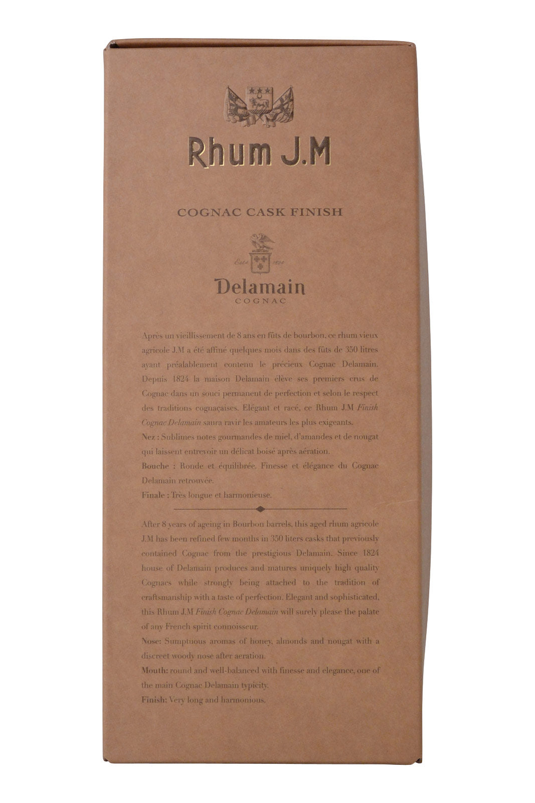 J.M. Rhum Agricole Cognac Delamain