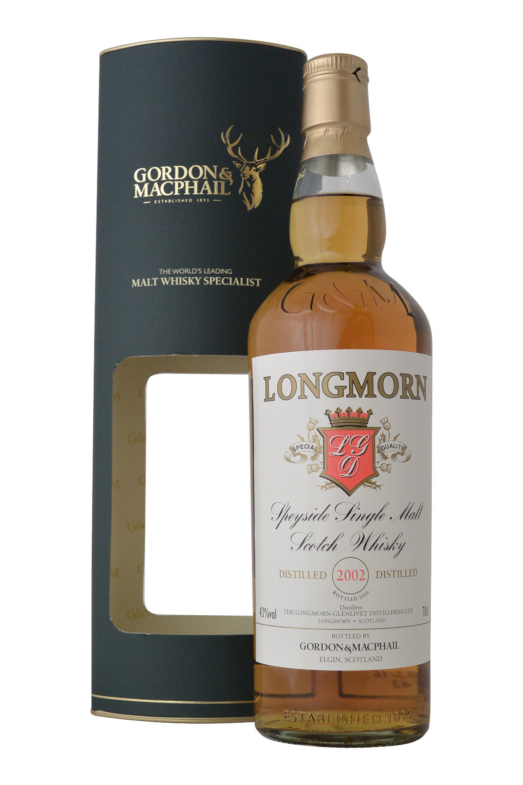 Longmorn 2002 bottling 2016 Gordon & MacPhail