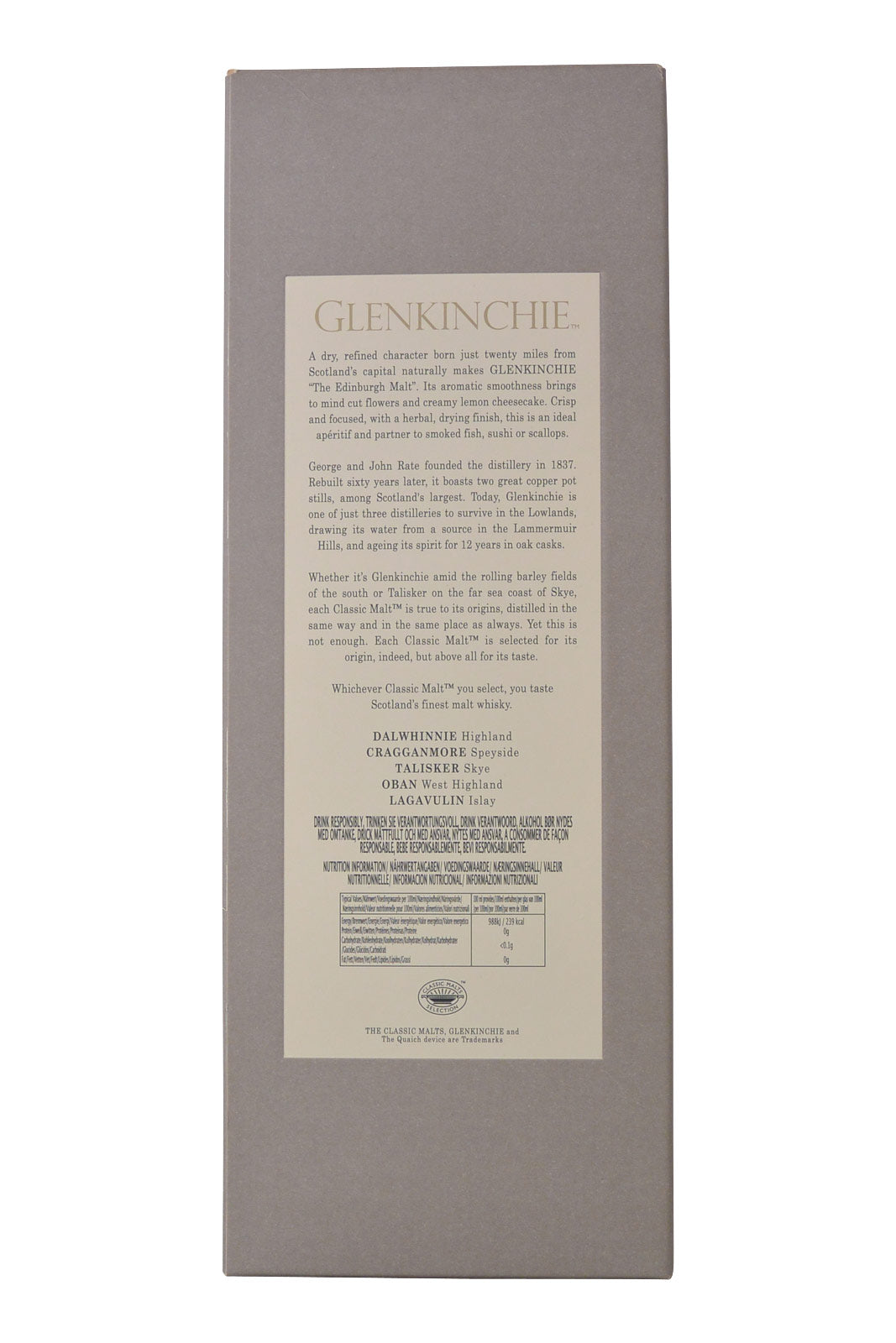 Glenkinchie 12 ans