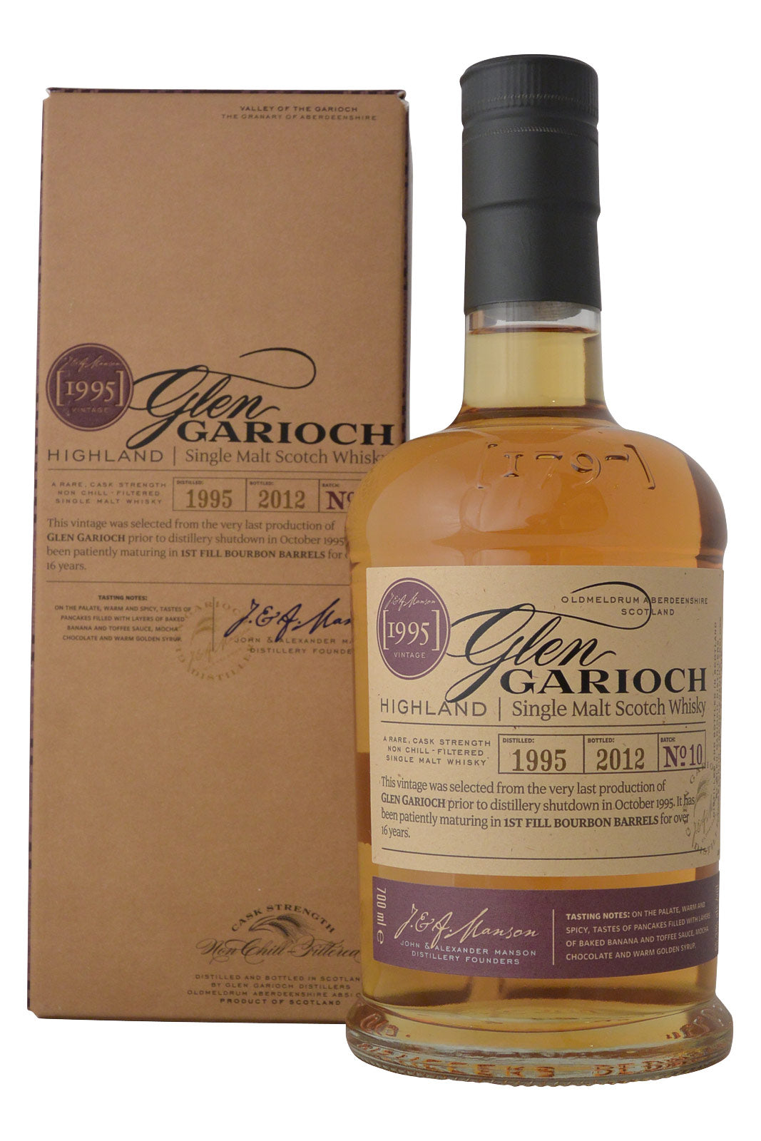 Glen Garioch 1995 - 2012 Batch 10